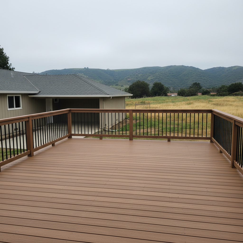 Cornerstone Deck Co completed project