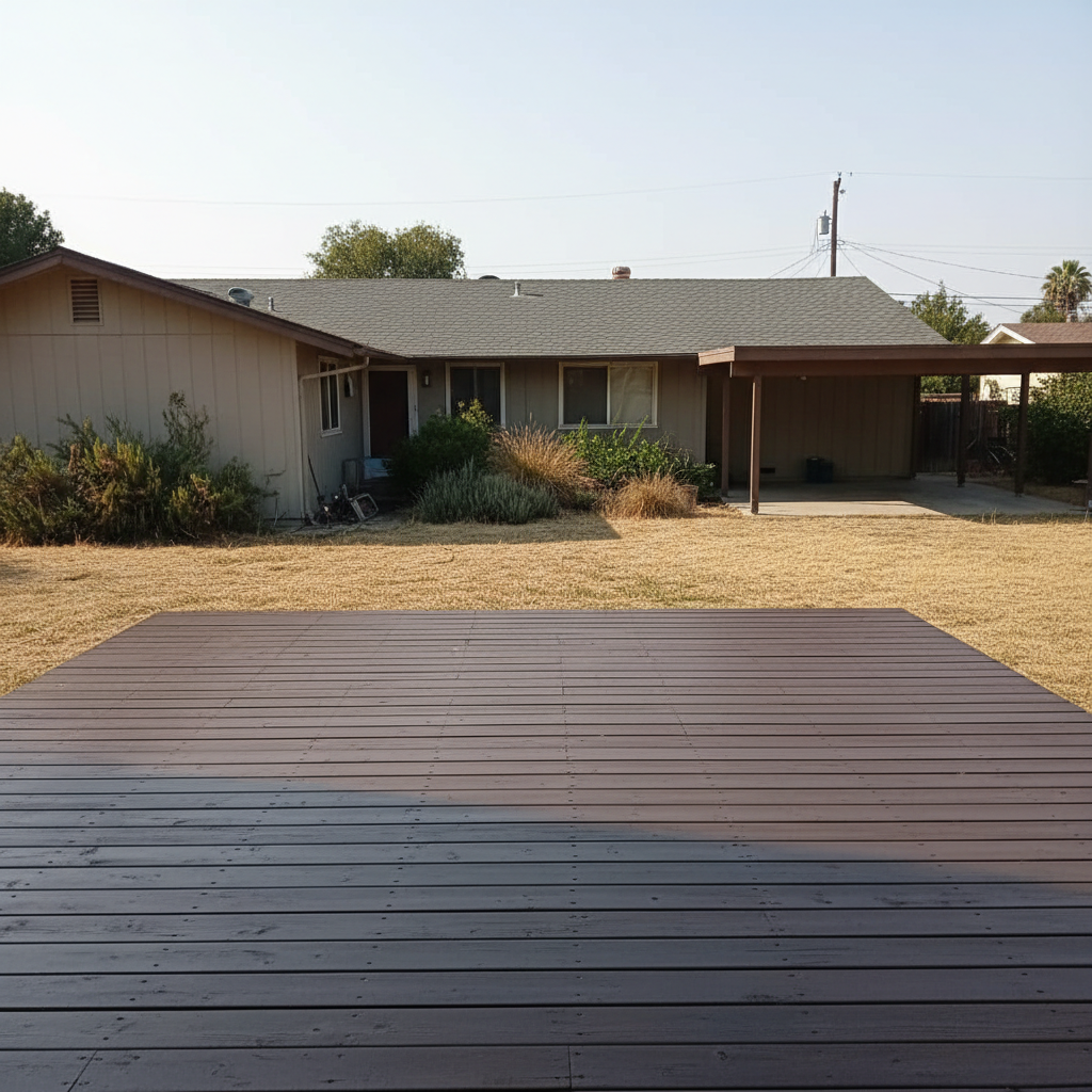 Deck Resurfacing completed by Cornerstone Deck Co in Escondido, CA